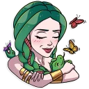 😊 emoji Medusa Telegram sticker 11 of 35