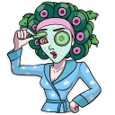 😲 emoji Medusa Telegram sticker 17 of 35