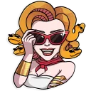 😎 emoji Medusa Telegram sticker 8 of 35