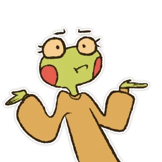 🤷‍♀️ emoji Болотяні Оповідки @artstriks Telegram sticker 17 of 60