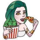 🍕 emoji Medusa Telegram sticker 24 of 35