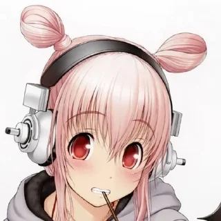 🎧 emoji Super Sonico @kiwiys Telegram sticker 6 of 65