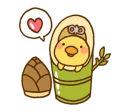 ❤ emoji Marukyun Spring Telegram sticker 15 of 117