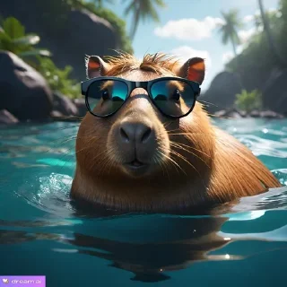 🌟 emoji ROCKSTARIKcapybara Telegram sticker 6 of 59