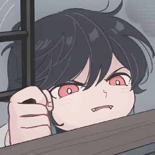 🦷 emoji 𝗏𝖺𝗆𝗉𝗂𝗋𝖾! 𝗑𝗂𝖺𝗈𝗏𝖾𝗇. Telegram sticker 12 of 32