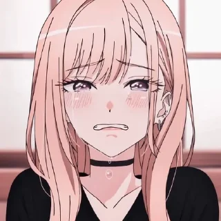 😭 emoji marin: @catliing - создатель Telegram sticker 12 of 39
