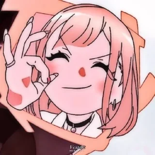 👌 emoji marin: @catliing - создатель Telegram sticker 15 of 39