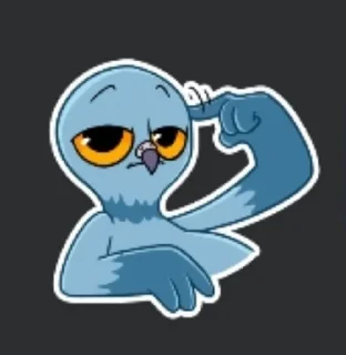 🫤 emoji Голубец Telegram sticker 5 of 28