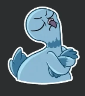 😠 emoji Голубец Telegram sticker 20 of 28