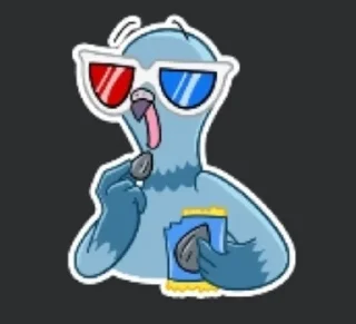 🍿 emoji Голубец Telegram sticker 14 of 28