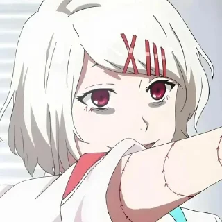🙂 emoji Suzuya Juuzou Telegram sticker 18 of 25