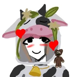 Sticker from Чёрная Милка
