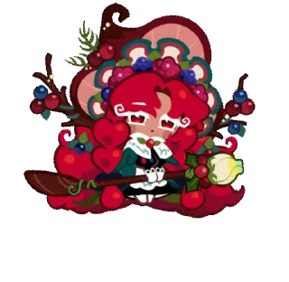 🍒 emoji 𓍼 | First Berry Cookie [ @crkstick ] Telegram sticker 13 of 45