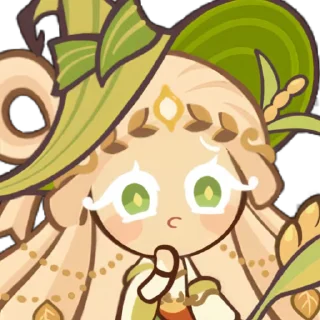 🌾 emoji 𓍼 | First Grain Cookie 🌾 [ @crkstick ] Telegram sticker 9 of 50