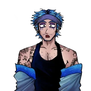 🫐 emoji ~ Dakota🍀 :: @ILoveCatsXD Telegram sticker 6 of 9