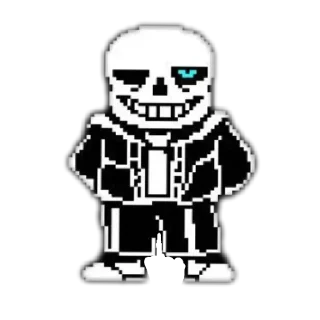 🖼 emoji БОЛЬШЕ ⇨ @CLOOBHUB САНС АНДЕРТЕЙЛ СТИКЕРЫ SANS TG Telegram sticker 6 of 52