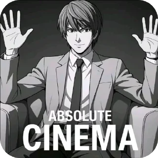 😎 emoji БОЛЬШЕ ⇨ @CLOOBHUB ABSOLUTE CINEMA СТИКЕРЫ ТГ TG Telegram sticker 2 of 85