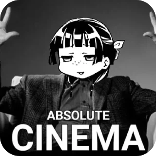 😎 emoji БОЛЬШЕ ⇨ @CLOOBHUB ABSOLUTE CINEMA СТИКЕРЫ ТГ TG Telegram sticker 21 of 85