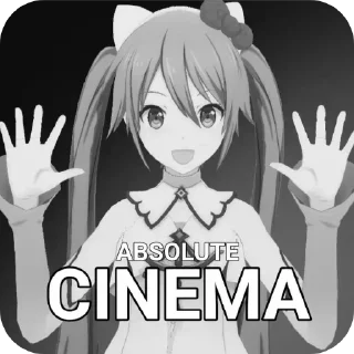 😎 emoji БОЛЬШЕ ⇨ @CLOOBHUB ABSOLUTE CINEMA СТИКЕРЫ ТГ TG Telegram sticker 15 of 85
