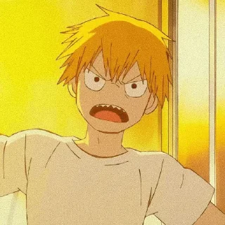 😠 emoji ꕮ៹ denji 🎐 @hekanai Telegram sticker 10 of 30