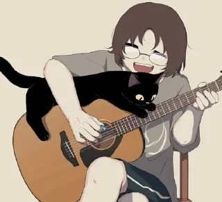 🎸 emoji мой пупс Telegram sticker 22 of 23