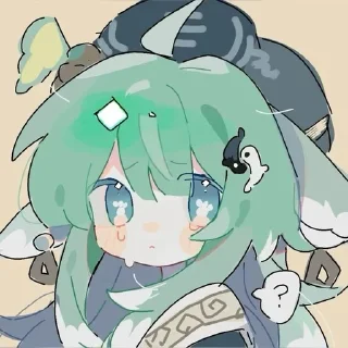 😓 emoji HuoHuo Telegram sticker 22 of 22