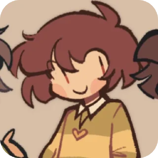 ❤‍🔥 emoji 💔 @chara_undertale9 Telegram sticker 6 of 93