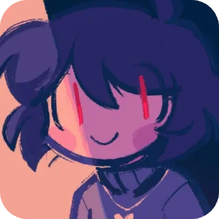 💔 emoji 💔 @chara_undertale9 Telegram sticker 9 of 93