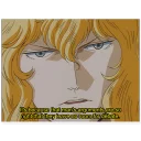 😌 emoji Legend of the Galactic Heroes Telegram sticker 19 of 21