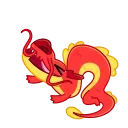 Sticker from Chinese Dragon
