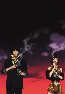 😑 emoji Spike Spiegel Telegram sticker 9 of 39