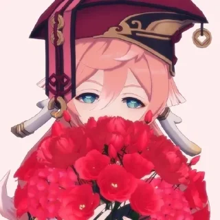 😏 emoji 🎀Янь Фейка🎀 Telegram sticker 9 of 70