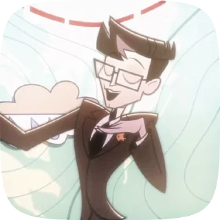 🙋‍♂️ emoji БОЛЬШЕ ⇨ @CLOOBHUB ВОКС ОТЕЛЬ ХАЗБИН VOX HAZBIN ТГ Telegram sticker 1 of 70