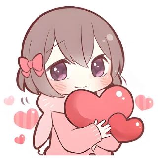 ❤️ emoji Аниме парочка @Nyasticks Telegram sticker 17 of 41