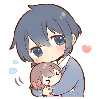 🥰 emoji Аниме парочка @Nyasticks Telegram sticker 20 of 41