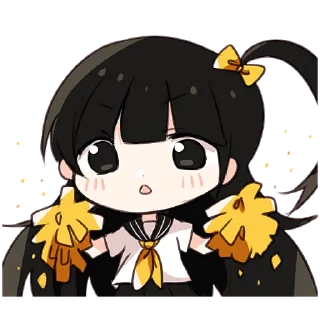 ✊ emoji Школьная парочка @Nyasticks Telegram sticker 6 of 41