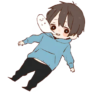 😅 emoji Анимешная парочка @Nyasticks Telegram sticker 13 of 41