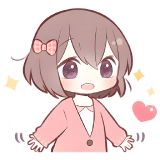 😦 emoji Аниме парочка @Nyasticks Telegram sticker 9 of 41