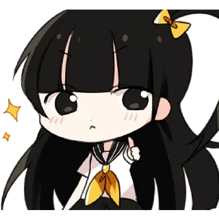 👍 emoji Школьная парочка @Nyasticks Telegram sticker 5 of 41