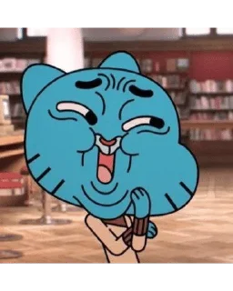😏 emoji Я люблю ґамбола Telegram sticker 14 of 76