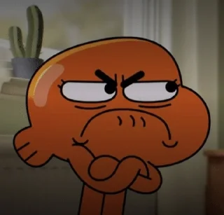 😡 emoji Я люблю ґамбола Telegram sticker 11 of 76