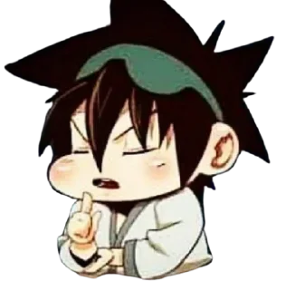 ❤️ emoji БОЛЬШЕ ⇨ @CLOOBHUB АНИМЕ СТИКЕРЫ ANIME STICKERS ТГ Telegram sticker 10 of 29