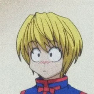 😳 emoji Курапика лучший Telegram sticker 15 of 50