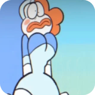 😖 emoji 𝓦𝓲𝓶𝓹 𝓦𝓲𝓽𝓬𝓱🔷🌀🔶 Telegram sticker 15 of 17