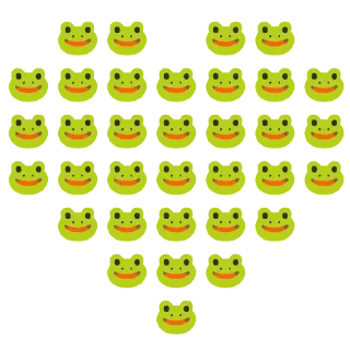 ❤️ emoji Froggie Telegram sticker 17 of 28