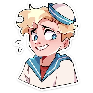 😬 emoji Матрос Владик от @TgSticker Telegram sticker 20 of 51