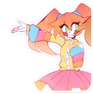 😇 emoji ❤️‍🔥Baby_FnafStriker: @fnafIntertement Telegram sticker 10 of 85