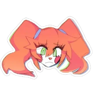😕 emoji ❤️‍🔥Baby_FnafStriker: @fnafIntertement Telegram sticker 14 of 85