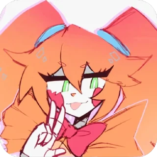 😜 emoji ❤️‍🔥Baby_FnafStriker: @fnafIntertement Telegram sticker 11 of 85