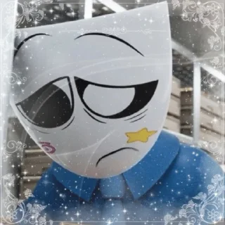 🎭 emoji ✼༶｡.:✽・ﾟ𝓖𝓪𝓷𝓰𝓵𝓮જ⁀➴🎭 Telegram sticker 15 of 70